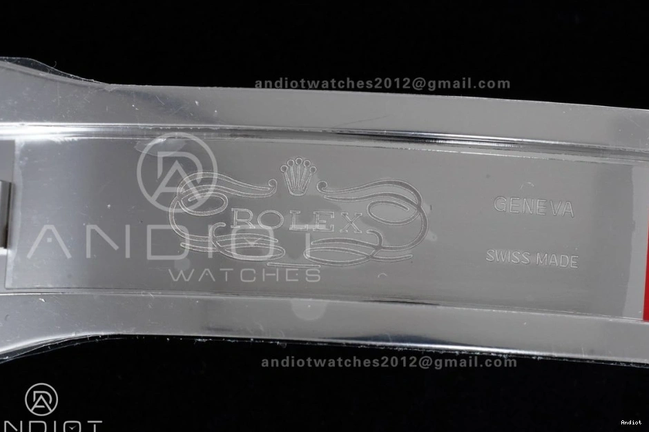 V2 Black VSF on Daytona Oysterflex 1:1 Dial Best VS4131 Gray Strap (Weighted) 126519 Edition 0419